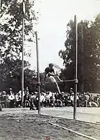 Der Olympiazweite Irving Baxter – nicht nur stark im Hoch- und Stabhochsprung, wo er jeweils Gold&nbsp;gewann
