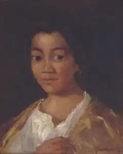 Simon Maris, 1906, Isabella, Öl auf Leinwand, 61 × 43,2 cm, Privatsammlung Sally Schuman.