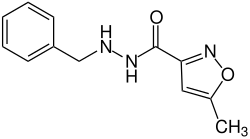 Strukturformel von Isocarboxazid