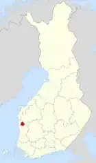 Lage von Isojoki in Finnland