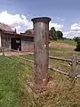 Frostsicher isolierte Teilsäule in Ruppenmanklitz Ried, Weiler-Simmerberg