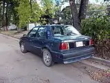 Heckansicht Limousine
