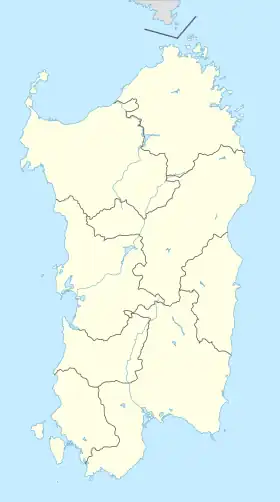 Karte: Sardinien