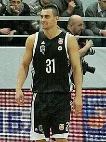 Paunić im Trikot von Nischni Nowgorod 2011