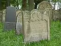 Grabstein mit Händen der Kohanim