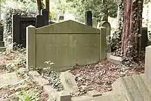 Grabstätte auf dem Jüdischen Friedhof in Deutz