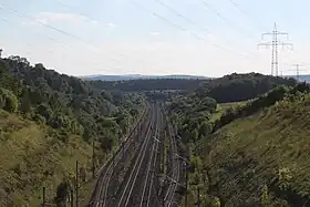 Blick auf die Anlage von Norden