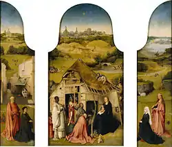 Die Anbetung der heiligen drei Könige