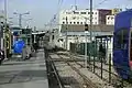 Bahnhof Bondy, weiterführend das Betriebsgleis zum Eisenbahnnetz