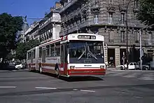 Schubgelenkbus Heuliez O&nbsp;305&nbsp;G in Grenoble
