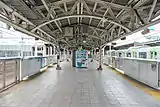 JR-Bahnsteig (untere Ebene)