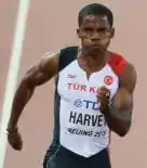 Jak Ali HarveyRang vier in 10,16&nbsp;s