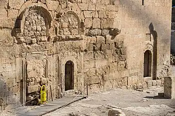Ruinen der Sankt-Jakobskirche in Nusaybin, dem früheren Nisibis