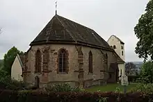 Pfarrkirche St. Jakobus, alter Gebäudeteil