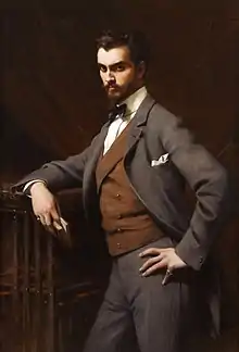 Porträt von James Hazen Hyde, Öl auf Leinwand, 1901