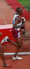 James Kwalia C’Kurui im Vorlauf über 5000 Meter 2008