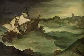 Jan Brueghel d.&nbsp;J.: Seesturm (um 1625)