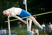 Jan Peter Larsens 2,05&nbsp;m waren deutlich zu wenig für die Finalteilnahme