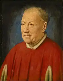 Jan van Eyck: Kardinal Niccolò Albergati, um 1435