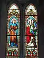 Glasfenster der Kirche Notre-Dame