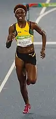 Janieve Russell belegte Rang&nbsp;fünf