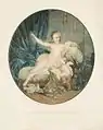 Jean François Janinet, Venus entwaffnet Amor, um 1768