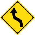 204: Doppelkurve (zunächst links)