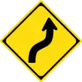 204: Doppelkurve (zunächst rechts)