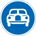 325: Nur Kraftfahrzeuge