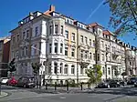 Häuser an der Ecke Jasperallee/Steinbrecherstraße
