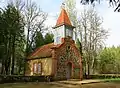 Friedhofskapelle in Jaunrauna