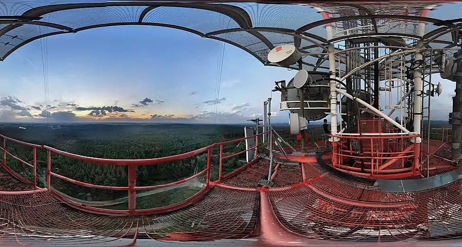 Blick aus 50 Meter Höhe