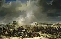 «Bataille de Hoff, 6 février 1807» (Schlacht bei Preußisch-Eylau, 6. Februar 1807)