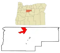 Lage im Jefferson County