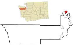 Lage in Washington