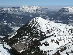 Südseite des Jenners gesehen vom Fagstein
