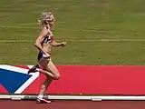 Jenny Meadows – nicht im Finale, weil eine gedopte Läuferin vor ihr&nbsp;lag