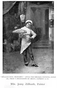 Régalez-vous mesdames (Druck aus Women Painters of the World von 1905)