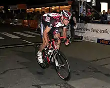 Jens Voigt nach Einbruch der Dunkelheit