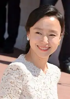 Jeon Do-yeon bei den Filmfestspielen in Cannes 2014