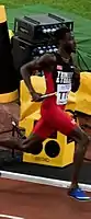 Bronzemedaillengewinner Jareem&nbsp;Richards aus Trinidad und&nbsp;Tobago