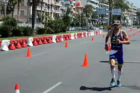 Jérémy Jurkiewicz beim Ironman France, 2015