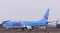 Belgische Jetairfly in San Javier mit Boeing 737-800