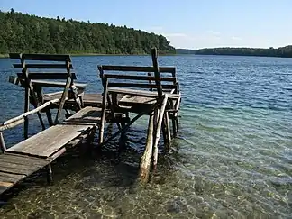 See Krzemno (Großer Cremmin-See) südlich von Czaplinek