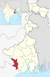 Lagekarte des Distrikts