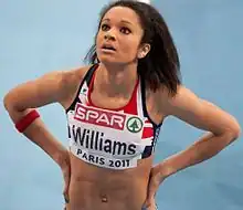Jodie WilliamsRang fünf in&nbsp;22,78&nbsp;s