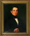 Gustav Adolph Hennig: G. Stallbaum, Rektor der Thomasschule, 1854, Öl auf Leinwand, Stadtgeschichtliches Museum Leipzig