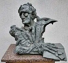 Büste des Johann Peter Hundeiker,Ben Siebenrock 1979