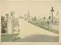 Johann Peter Weyer – Melatenfriedhof (Aquarell 1838)