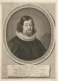 Jacob von Sandrart nach Georg Christoph Eimmart: Johann Wolfgang Frentzel (1655). Standort: Herzog August Bibliothek
